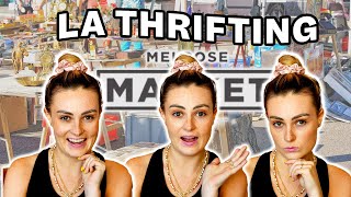 Going to 4 Iconic Thrift Stores & Flee Markets in LA!