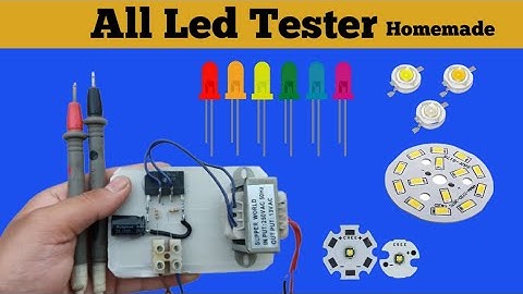 Make a universal led tester at home | led universal tester | Led Tester | Led Repair Tester
