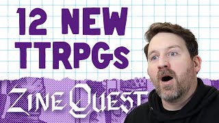 12 New TTRPGs Worth Checking Out! Zine Quest 2024