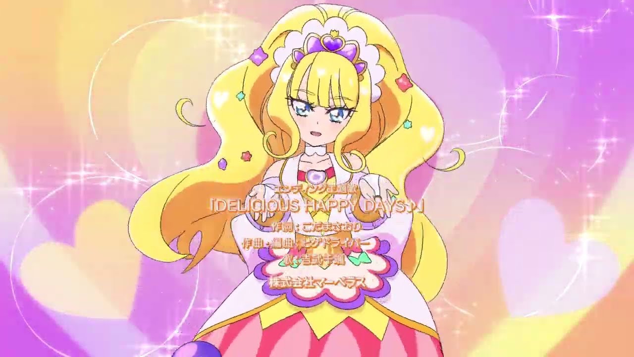 [1080p] Delicious Party Precure ED (Ver. Cure Finale)