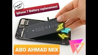 iphone 7 Battery replacement تبديل بطارية ايفون ٧