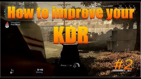 How to improve and raise your KDR in cod Ghosts (Tips and Tricks) #2