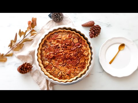 TARTE NOIX DE PECAN SANS GLUTEN ET SANS LACTOSE