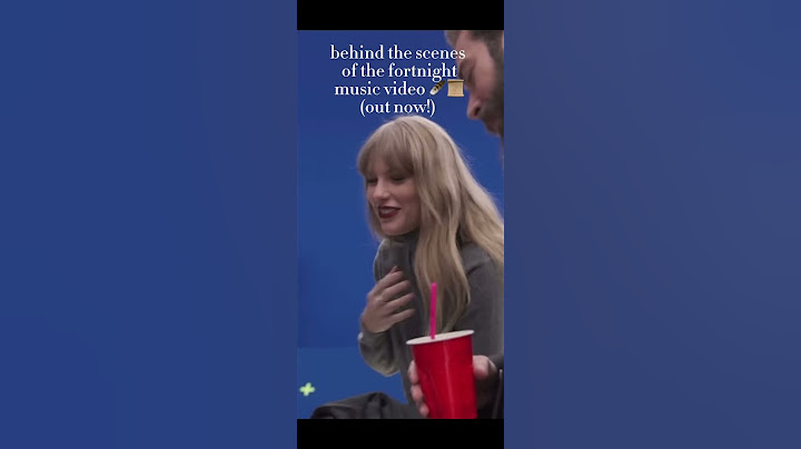 Behind the scenes of the fortnight music video#taylorswift #taylornation #postmalone #fyp