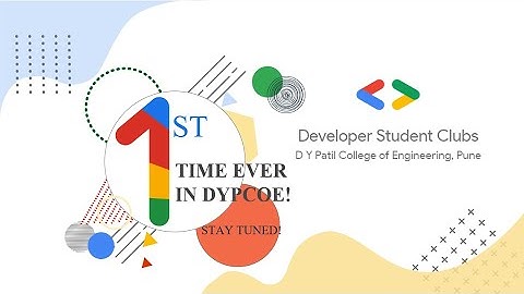 DSC DYPCOE Introduction Video