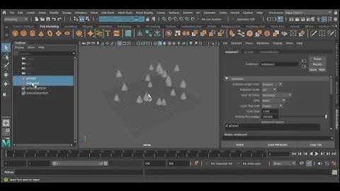 LSystem Plugin For Autodesk Maya using MEL, Python and C++