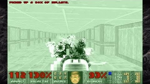 Doom E3M9: Warrens + secret exit