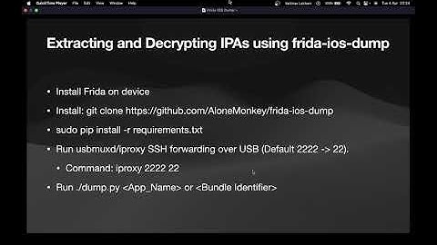 iOS Pentesting - frida-ios-dump