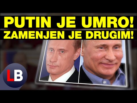 PUTIN JE UMRO I ZAMENJEN JE DRUGIM!