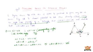 How to solve problems based on exterior angle of triangle  Hard Level - Set 4/4