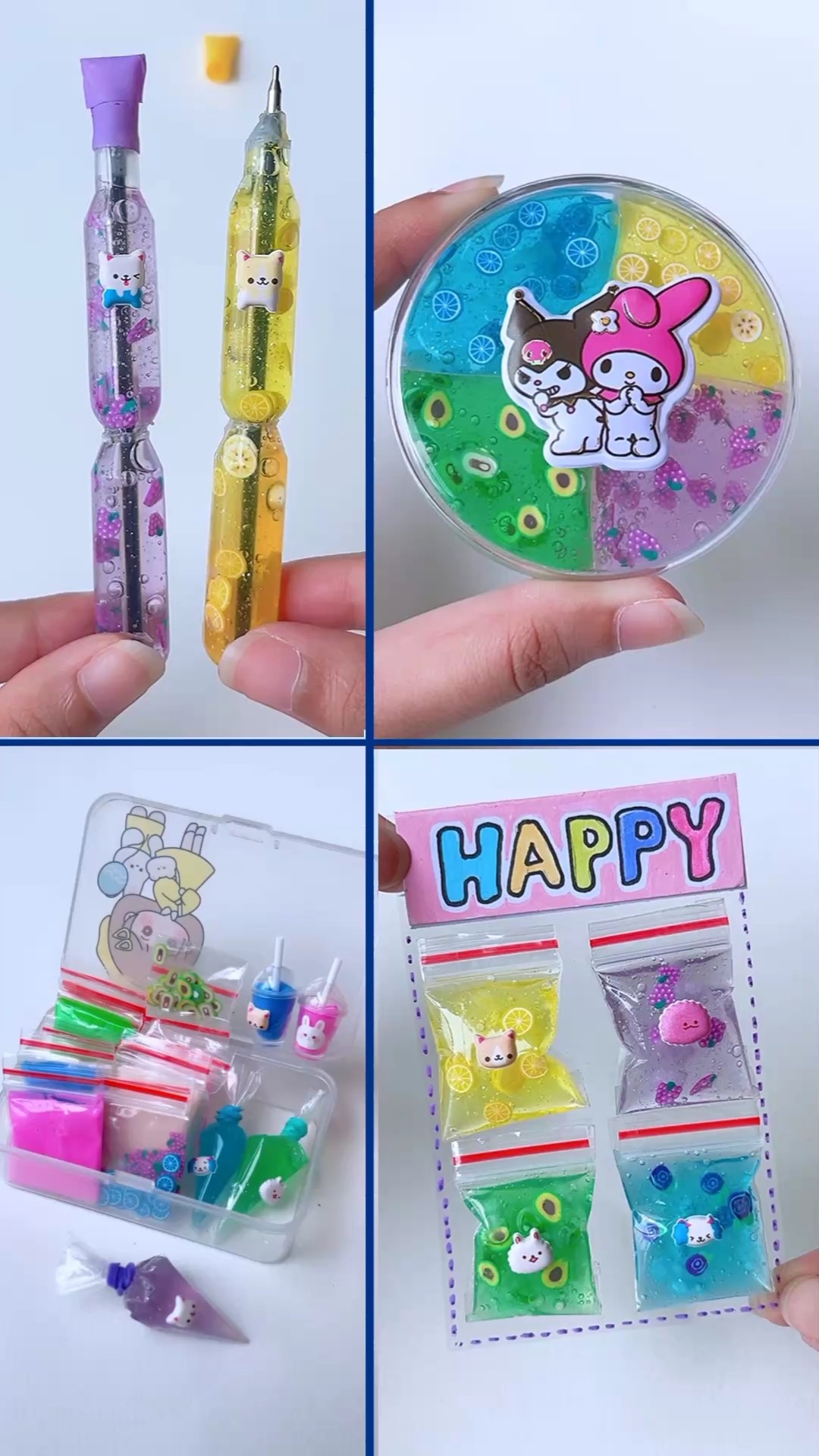 cute \u0026 simple slime craft ? #shorts #tonniartandcraft #love #art #craft #artandcraft