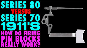 Series 70 vs Series 80 1911