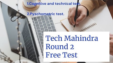 Tech Mahindra Round 2 || Cognitive  and Technical test || Preparation || Free resources link