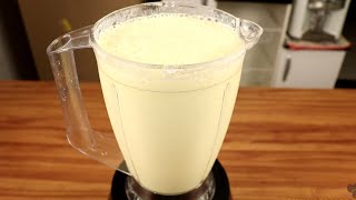 Suco De Abacaxi Cremoso Simples, Fácil E Rápido De Fazer