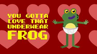 Video thumbnail of "Underwear Frog - Parry Gripp - Animation by Nathan Mazur"