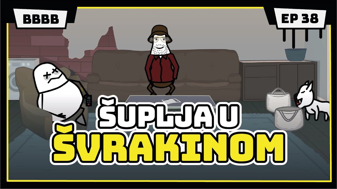 ŠUPLJA U ŠVRAKINOM | Ićo, Džile, stari, hala? | Animirana serija #BBBB | EP TRIESOSAM