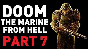 DOOM part 7 - Playthrough - A Big Monster & Trying to climb the largest tower!!!