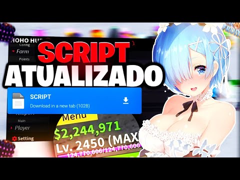 SAIU!!😱 EXECUTOR e SCRIPT PARA ROBLOX BLOX FRUITS - AUTO FARM (MOBILE E PC) NOVA ATUALIZAÇÃO 🔥