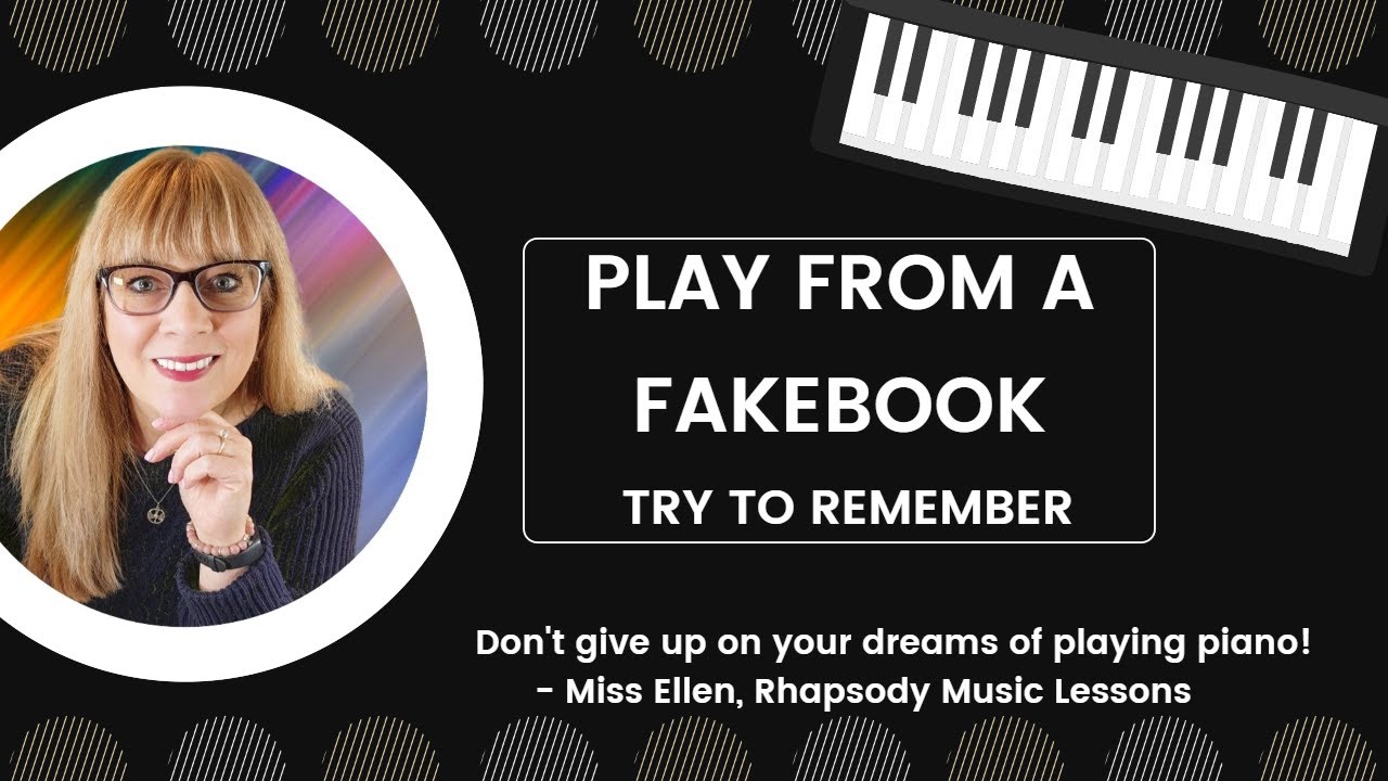 Random Song From An Old Fakebook: Try To Remember