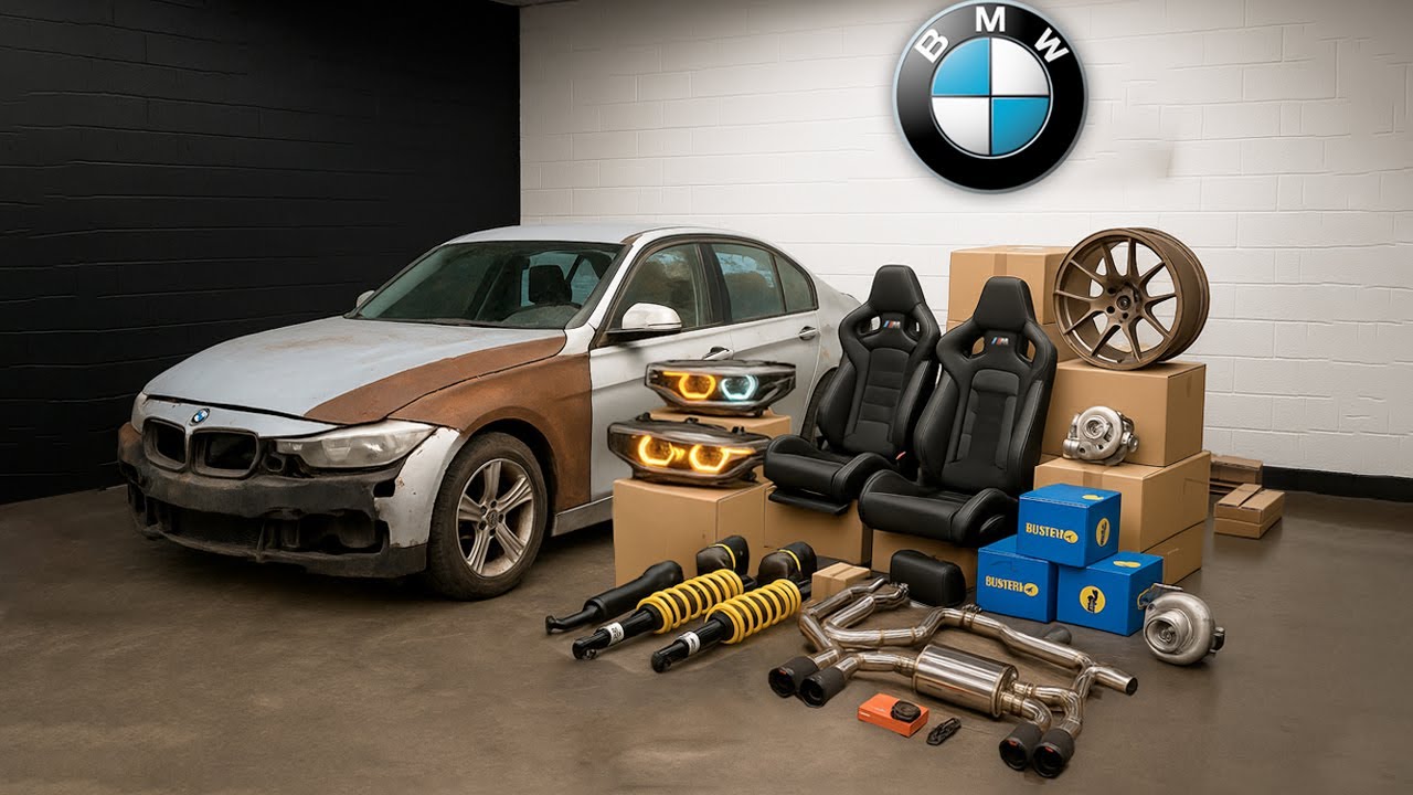 Building a Cheap, Abandoned BMW 340i (Start to Finish)