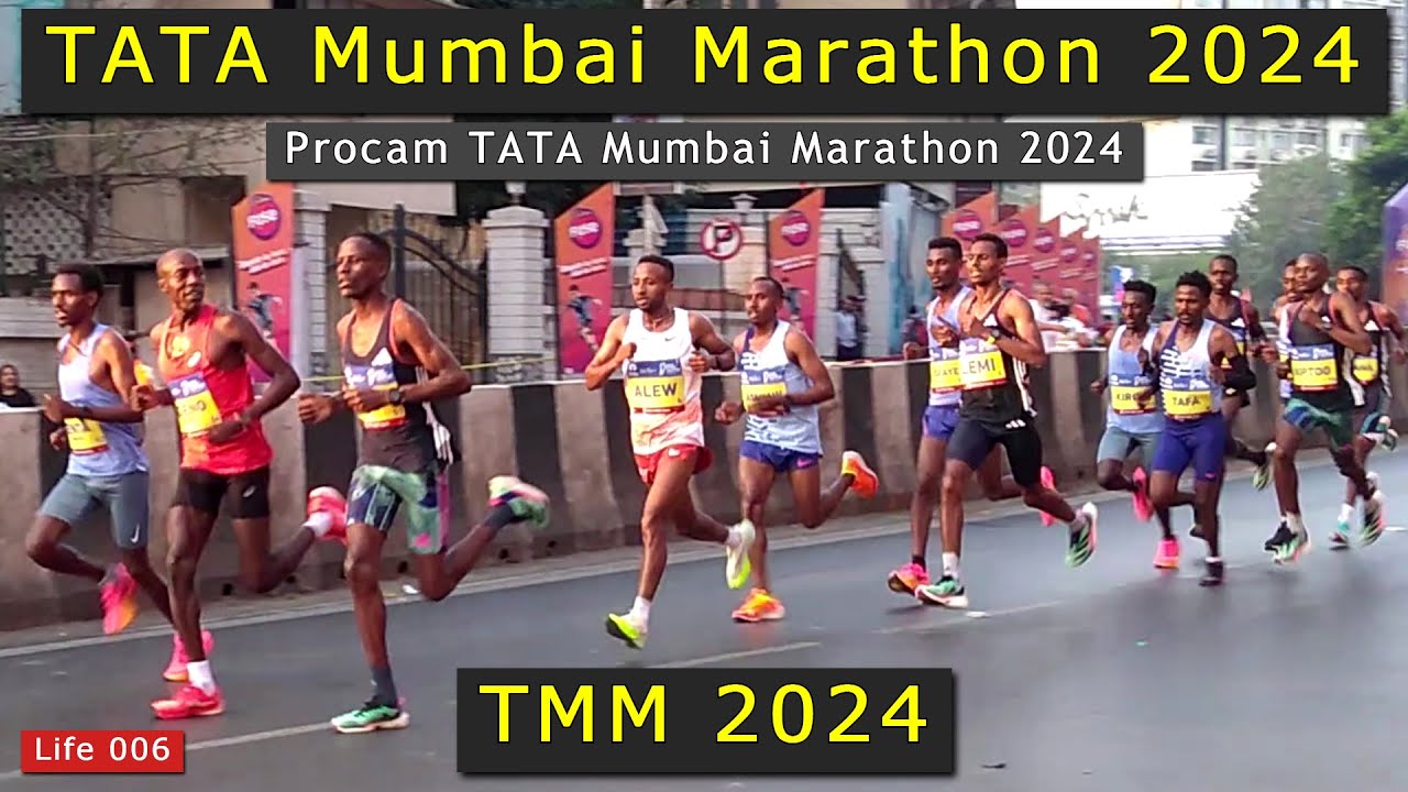 TATA Mumbai Marathon 2024  Elite Runners  TMM 2024 Running