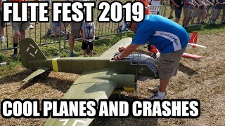 Flite Fest 2019 cool planes and crashes