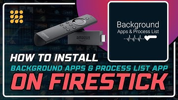 Install Background Apps & Process List App on Firestick | Get Apps Apps on Firestick - Easy Guide!