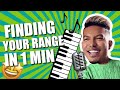 STEVIE MACKEY | HOW TO: FIND YOUR RANGE IN ONE MINUTE