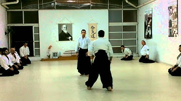HD - Aikido - Technique - Yokomenuchi Shihonage Omote