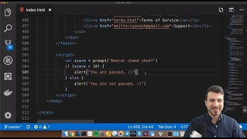 آموزش طراحی وب - قسمت ششم - Web Development Course - Part 6 - JavaScript Basics