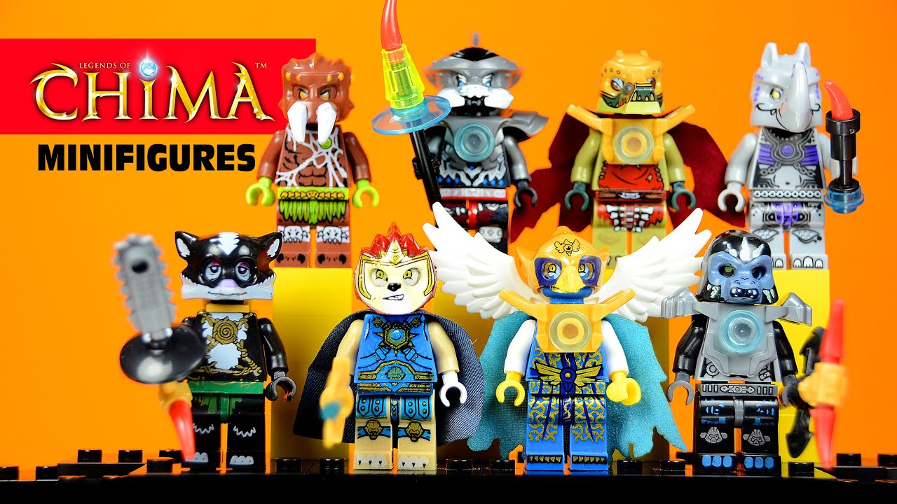 Vurdering rulle absurd LEGO Legends Of Chima KnockOff Minifigures Set 3 includes Laval Gorzan &  Sparratus - YouTube