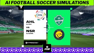 AL-AHLI SAUDI vs AL-NASSR ⚽ Saudi Pro League 2025/26 Matchday 13 🟩 EA FC26 Simulation