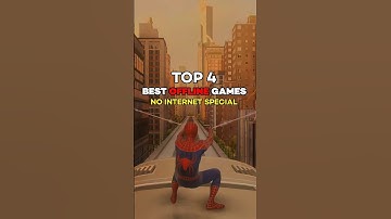 Top 4 Best Offline Games No Internet Required 👏