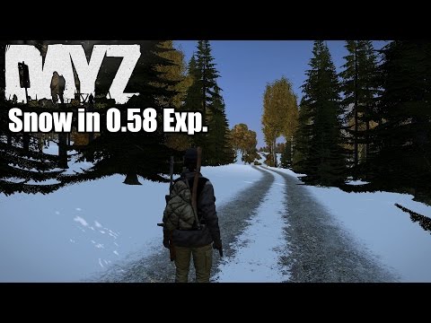 DayZ Standalone: Snow in DayZ SA 0.58 Exp (Location & First