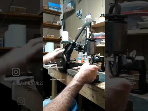 Leather sewing machine