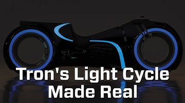 Tron’s Light Cycle Made Real