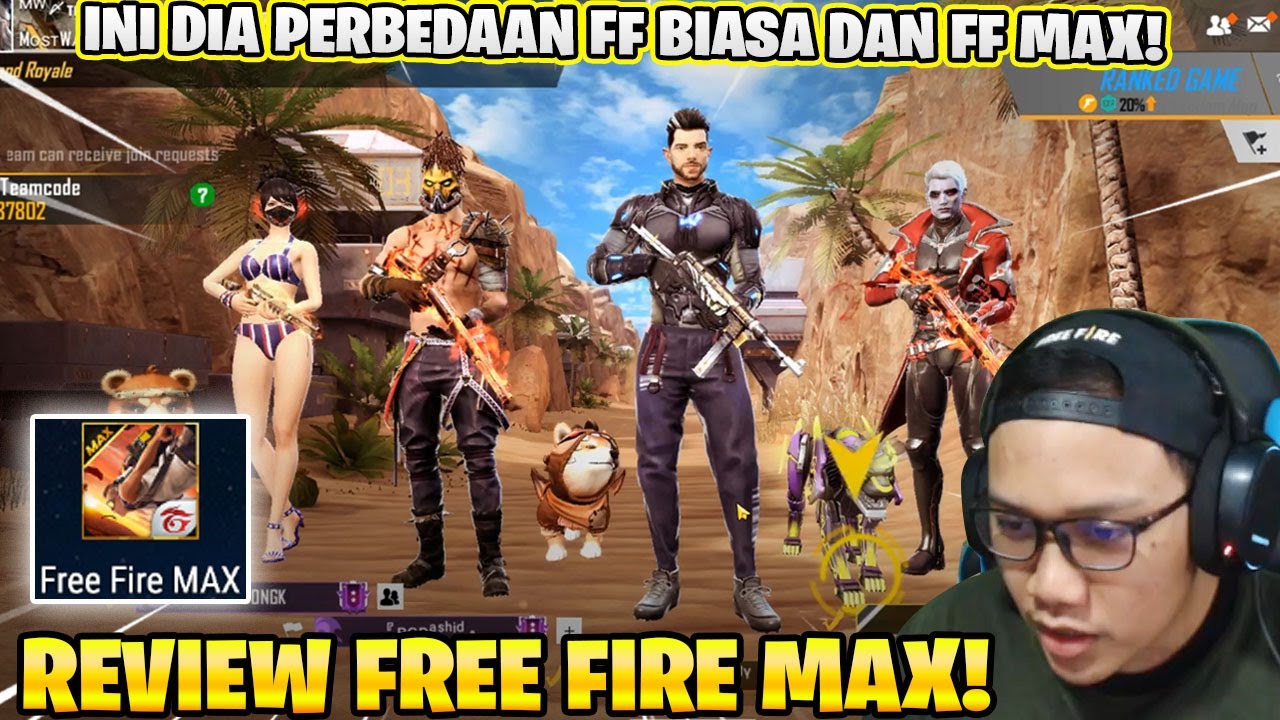 AKHIRNYA BISA COBAIN FREE FIRE MAX GRAFIKNYA GILA YouTube