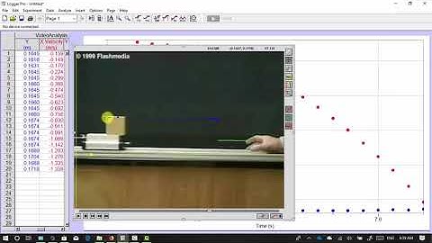 Logger Pro Video Analysis Example