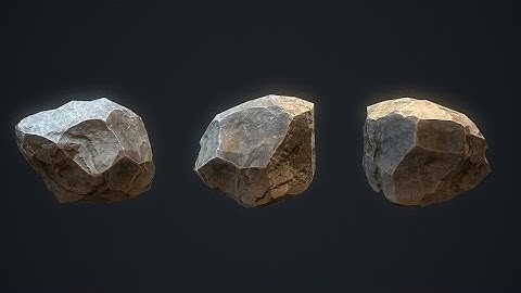 Easy Lowpoly Rocks Tutorial - 3ds max