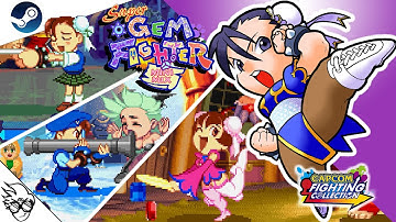 Capcom Fighting Collection - Super Gem Fighter Mini Mix - Chun-Li [Playthrough/LongPlay] (Steam)