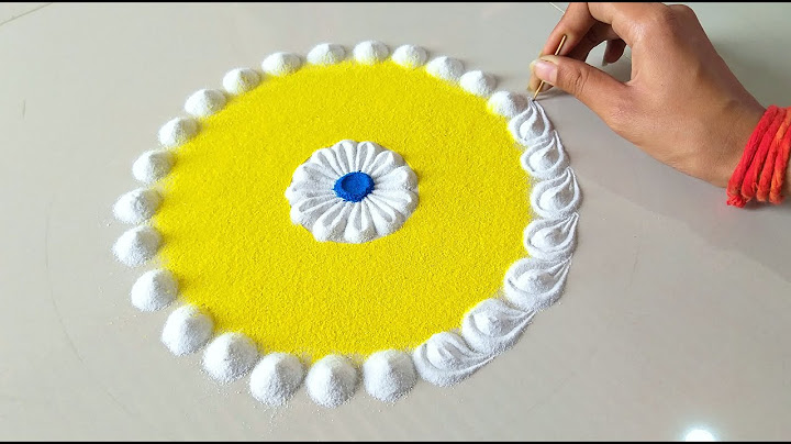 Top New Trick Diwali Rangoli | बस 3 रंगों से बनाये | Satisfying Art, Relaxing Rangoli #Trending