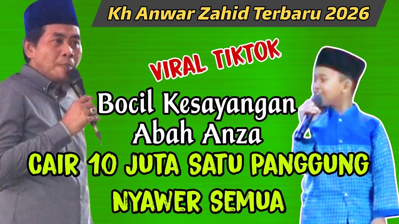 VIRAL ♨️ ABAH ANZA SAMPAI TERHARU BOCIL CERDAS JAGO CERAMAH FULL LUCU 
