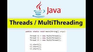 Threads / Multithreading in Java | Thread Class vs Runnable Interface | With Example Explained