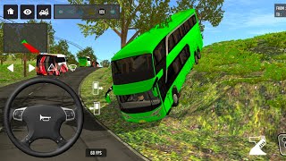 🤩Bus simulator indonesia 2024 // new euro coach Bus simulator indonesia ll new euro trock ll #gaming screenshot 3