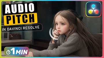 How to Change Audio PITCH in Davinci Resolve