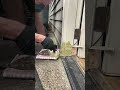 Rotten door frame repair part 2, wood putty applying #handyman #24solve