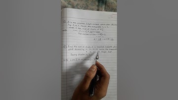 Find the sum of digits of a smallest number when divided by 16,24,30,36 leaves remainder 8,16,22,28