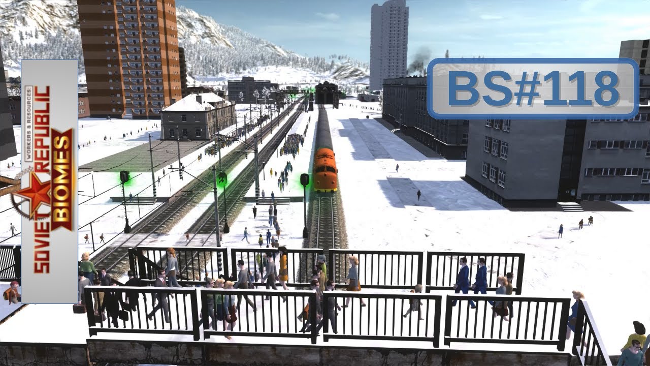 BS118: Waste problems and incoming food + cement town | Siberia realistic | workers and resources