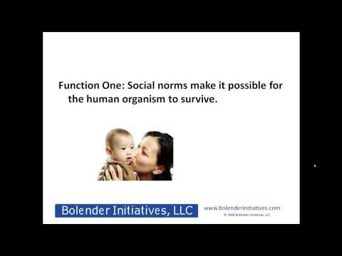 Functions of Social Norms According to Charles Horton Cooley