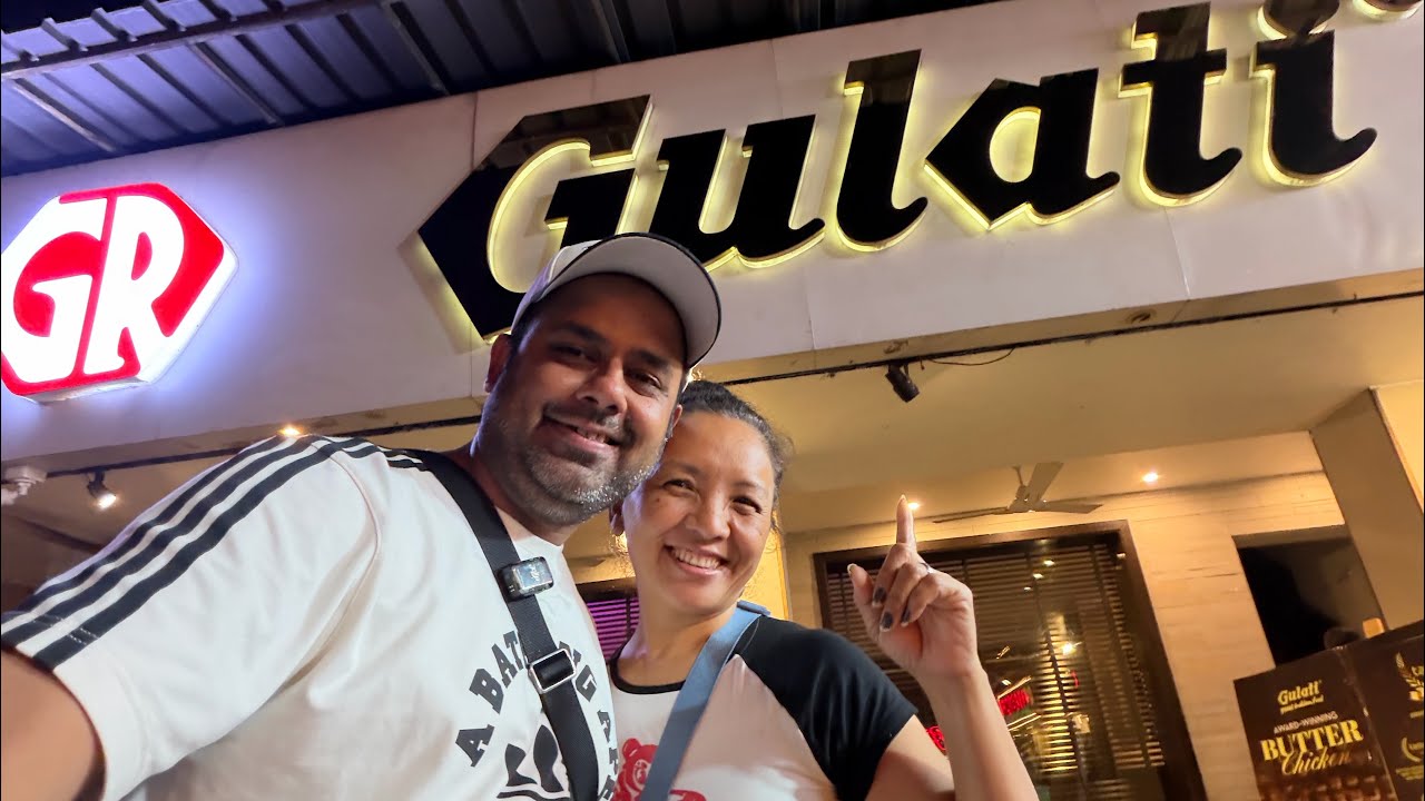 Trying Delhi’s Famous Butter Chicken at Gulati, Pandara Road! 😍 | Dinner Date Vlog| Tibetan Vlogger|